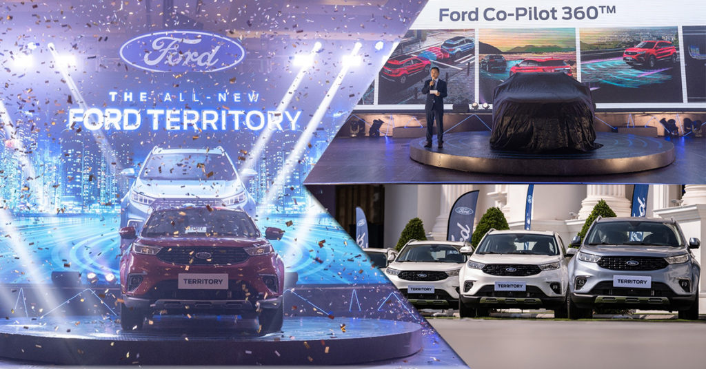 រថយន្ត Ford Territory 2021 ត្រូវបានសម្ពោធដាក់លក់ជាផ្លូវការនៅកម្ពុជាហើយ