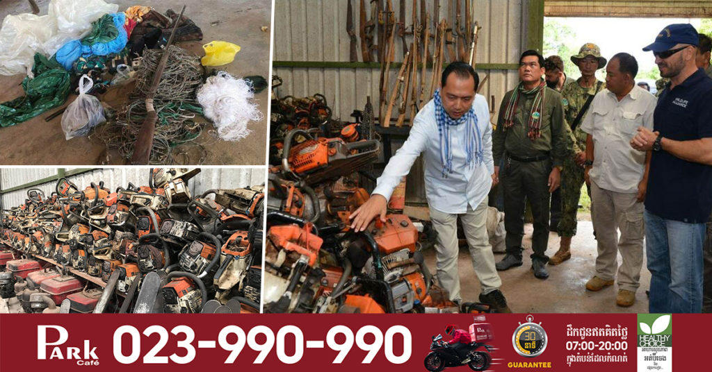 បទល្មើសធនធានធម្មជាតិជិត៩ពាន់ករណី ត្រូវបានបង្រ្កាបក្នុងឆ្នាំ២០២០