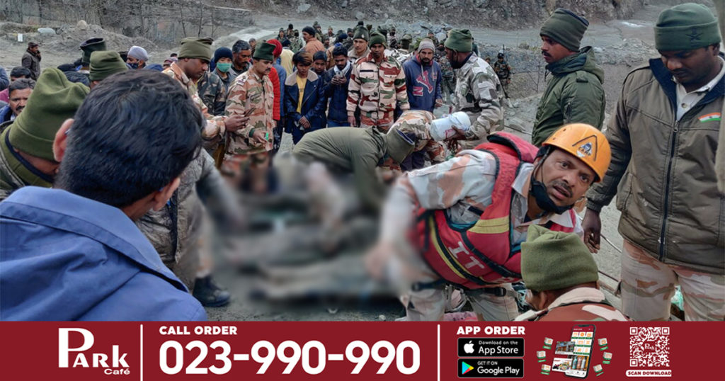 យ៉ាងហោចណាស់មានមនុស្ស ៧ នាក់បានស្លាប់ និង ១៧០ នាក់បានរងរបួស ដោយសារការធ្លាក់បាក់ផ្ទាំងទឹកកកនៅរដ្ឋ Uttarakhand ប្រទេសឥណ្ឌា