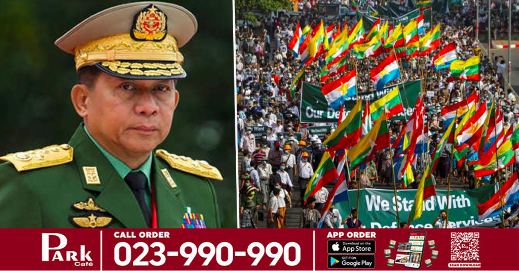 ការតវ៉ាប្រឆាំងនឹងក្រុមយោធាមិនទាន់ចប់ទៅវិញផង ឥឡូវមីយ៉ាន់មាមានទាំងក្រុមអ្នកគាំទ្រយោធាចេញមកតវ៉ាទៀត