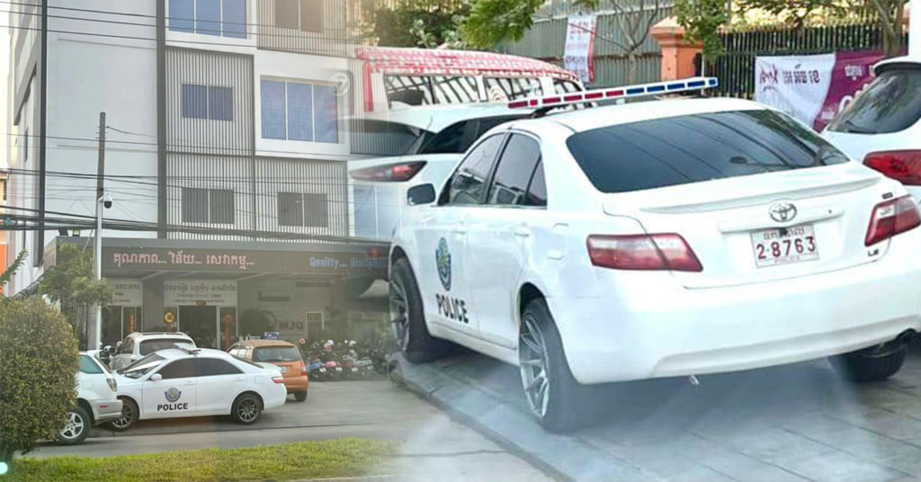 ផ្ទុះការរិះគន់ពេញ Facebook ព្រោះសិស្សថ្នាក់ទី១១ បើកឡានប៉ូលីសបំពាក់ស៊ីរ៉ែន ដាក់កង់ស្ព័រ ទៅរៀននៅម្តុំជ្រោយចង្វារ