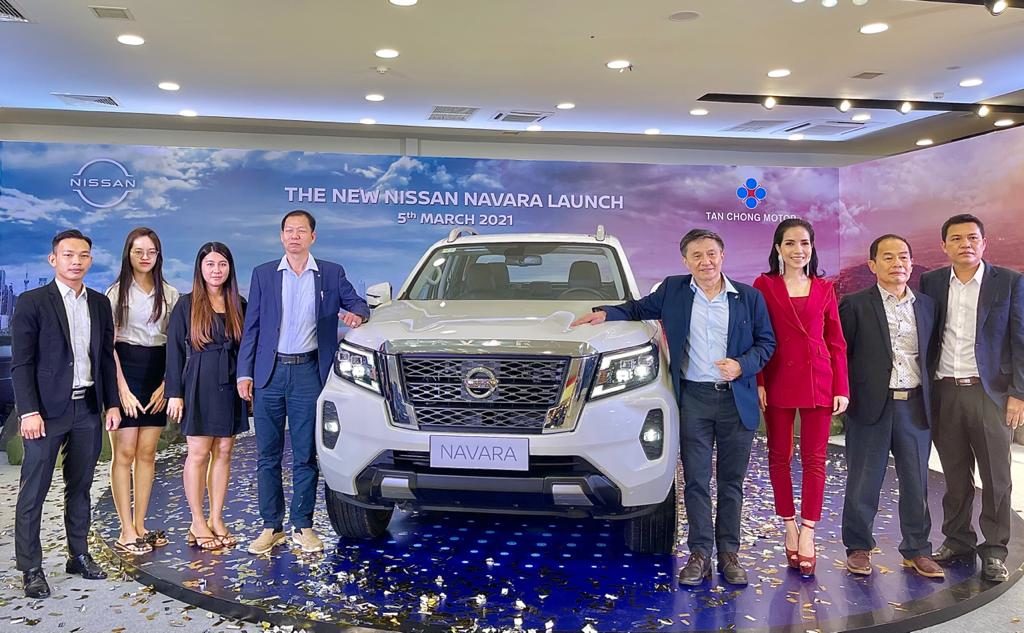 ការបើកសម្ពោធដាក់លក់ជាផ្លូវការនូវរថយន្តនីសាន់ Navara 2021 កាលពីពេលថ្មីៗនេះនៅក្នុងព្រះរាជាណាចក្រកម្ពុជា