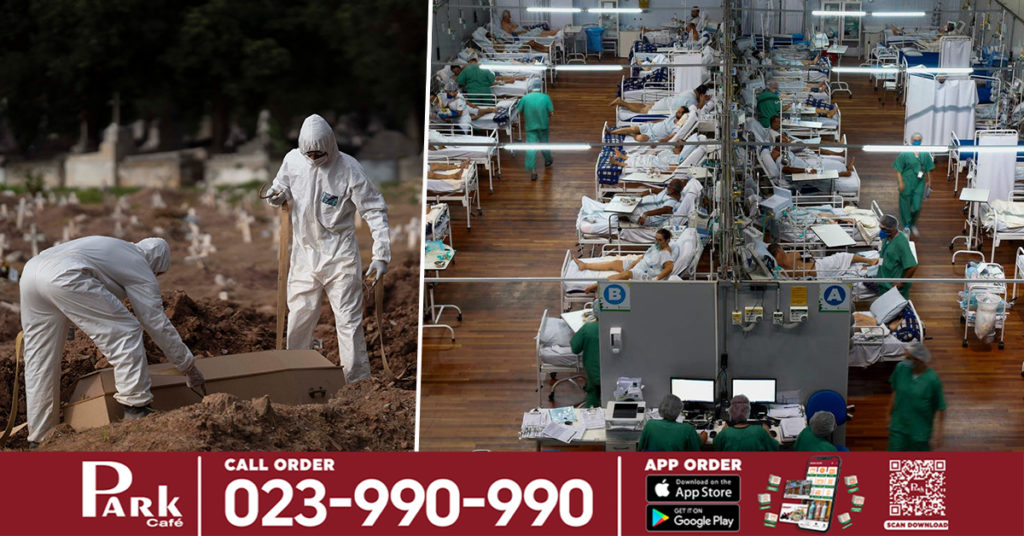 ប្រព័ន្ធសុខាភិបាលនៃប្រទេសប្រេស៊ីលកំពុងប្រឈមនឹងការដួលរលំ ដោយសារករណីជំងឺកូវីដ១៩នៅទីនោះបានកើនឡើងយ៉ាងគំហុក