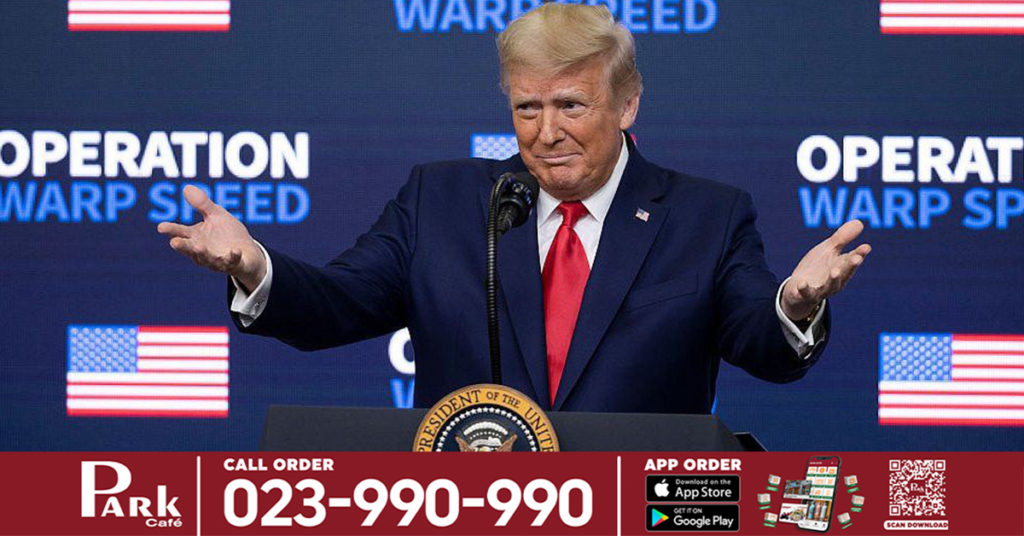 លោក ដូណាល់ ត្រាំ ណែនាំអ្នកគាំទ្រឱ្យទៅចាក់វ៉ាក់សាំងបង្ការជំងឺកូវីដ១៩ ព្រោះវាមានសុវត្ថិភាពអាចទុកចិត្តបាន