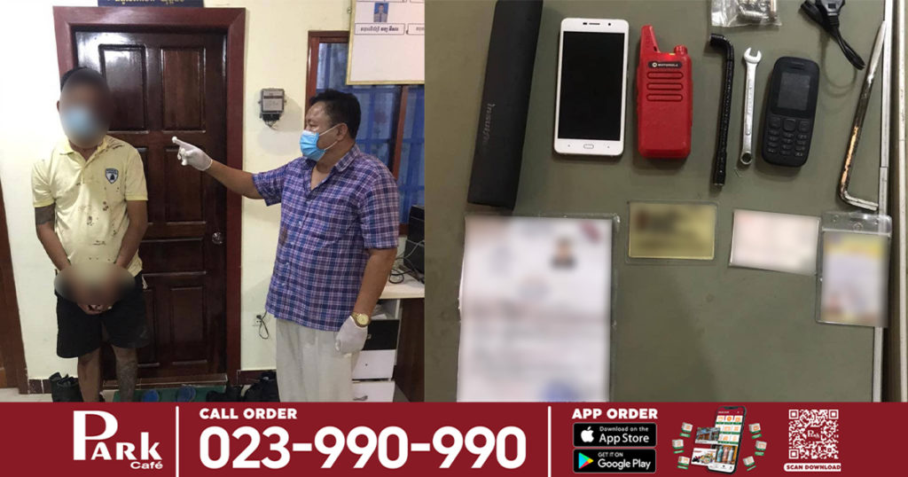 សមត្ថកិច្ចខណ្ឌពោធិ៍សែនជ័យចាប់ខ្លួនជនសង្ស័យកាច់សោកម៉ូតូម្នាក់ជាអ្នកសារព័ត៌មាន រីឯបក្ខពួកម្នាក់ទៀតរត់គេចខ្លួន