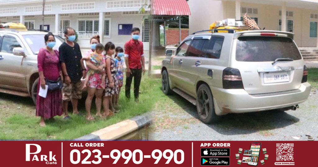 រថយន្តមួយគ្រឿងជិះគ្នា៨នាក់ ចេញពីភ្នំពេញ បំពានបំរាមចូលកំពង់ឆ្នាំង ត្រូវសមត្ថកិច្ចបញ្ជូនឲ្យត្រឡប់ក្រោយវិញ