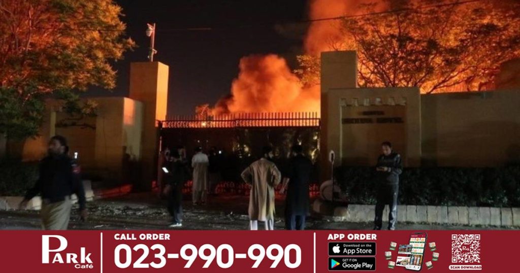 សណ្ឋាគារប្រណិតនៅប៉ាគីស្ថានដែលឯកអគ្គរដ្ឋទូតចិនកំពុងស្នាក់នៅបានផ្ទុះឆេះ ឆក់យកជីវិតមនុស្ស៤នាក់