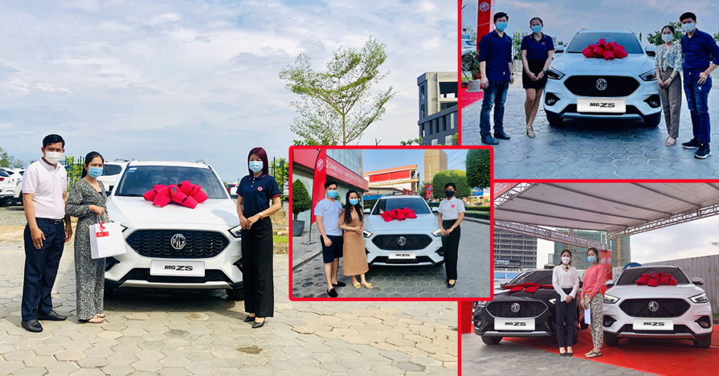 រថយន្ត MG កំពុងបន្តនាំមុខក្នុងវិស័យយាន្តជាមួយនឹងការលក់ចេញប្រមាណ ១៣០គ្រឿងក្នុងខែមេសា