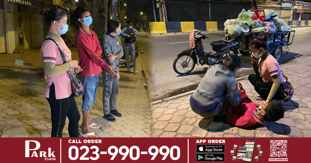 ឆក់ទូរស័ព្ទពីអ្នកលក់បន្លែកំពុងបើករ៉ឺម៉ករកកន្លែងដាក់លក់ បានសម្រេច ហើយគេចខ្លួនបាត់នៅជិតស្តុបណូគា (អូរបែកក្អម)