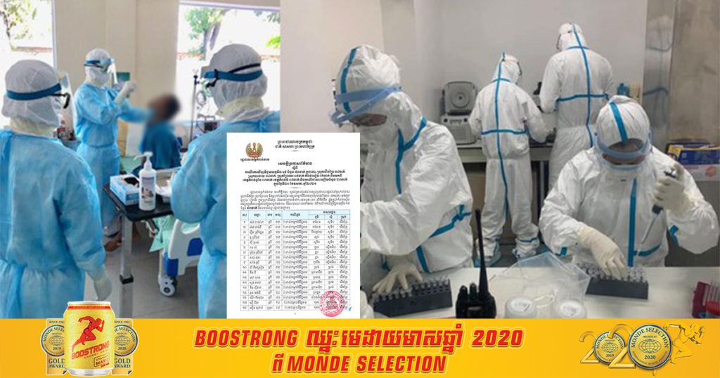 ខេត្តកំពង់ចាម រកឃើញអ្នកវិជ្ជមានកូវីដ ចំនួន៩៣នាក់ទៀត សុទ្ធតែអ្នកប៉ះពាល់កម្មការិនីវិជ្ជមានទាំងអស់