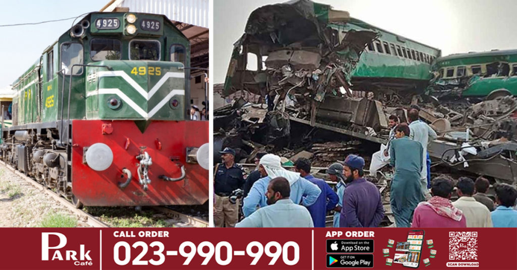 បាត់បង់ជីវិតចំនួន ៣០នាក់ និងរងរបួសរាប់សិបនាក់ ក្រោយពេលរថភ្លើង២គ្រឿងបុកគ្នាពេញទំហឹងនៅឯប្រទេសប្រទេសប៉ាគីស្ថាន