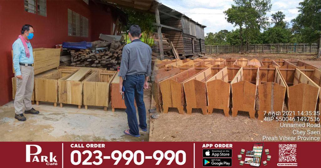 អាជ្ញាធរចាប់ផ្តើមយកឈើខុសច្បាប់ ដែលរឹបអូសបាន មកធ្វើជាក្តារមឈូសបណ្តើរៗហើយ