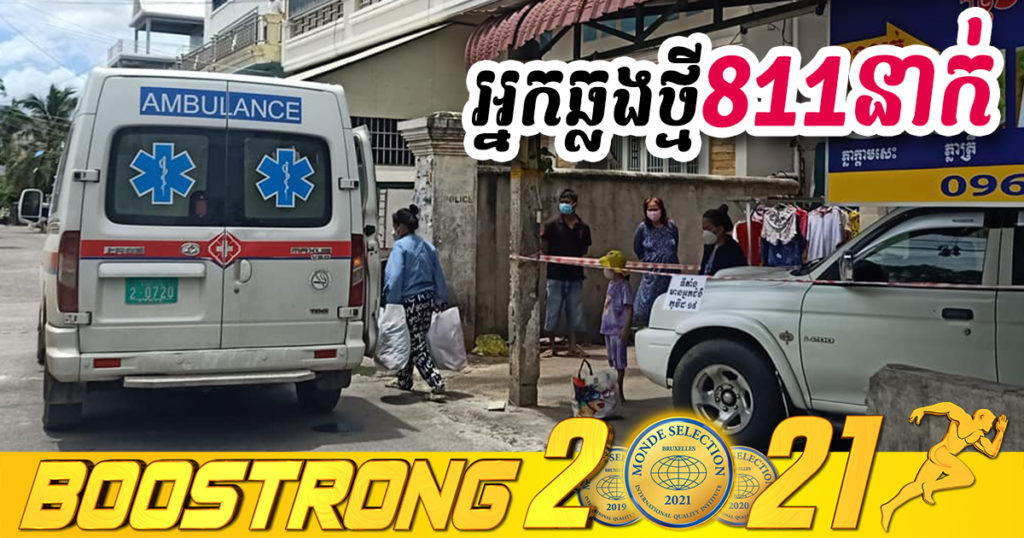 ថ្ងៃនេះ ក្រសួងបន្តរកឃើញអ្នកឆ្លងកូវីដថ្មី 811នាក់បន្ថែមទៀត ខណៈករណីឆ្លងសរុបកើនដល់ជាង 7ម៉ឺនករណីហើយ