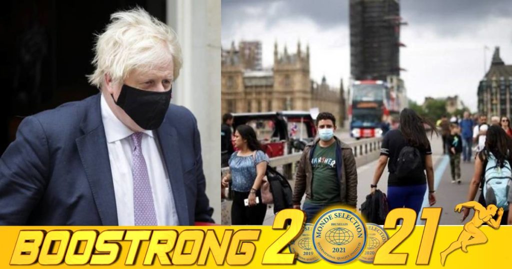 លោកនាយករដ្ឋមន្ត្រីអង់គ្លេសត្រូវធ្វើចត្តាឡីស័ក ១០ថ្ងៃ ស្របពេលរដ្ឋាភិបាលអង់គ្លេសប្រកាសលុបចោលច្បាប់រឹតបន្តឹងប្រទេសពីការរាតត្បាតជំងឺកូវីដ ១៩