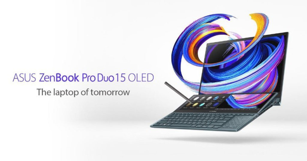 ASUS ណែនាំឡេបថបថ្មីសន្លាង ZenBook Pro Duo 15 OLED (UX582) នៅពិព័រណ៍ CES ២០២១