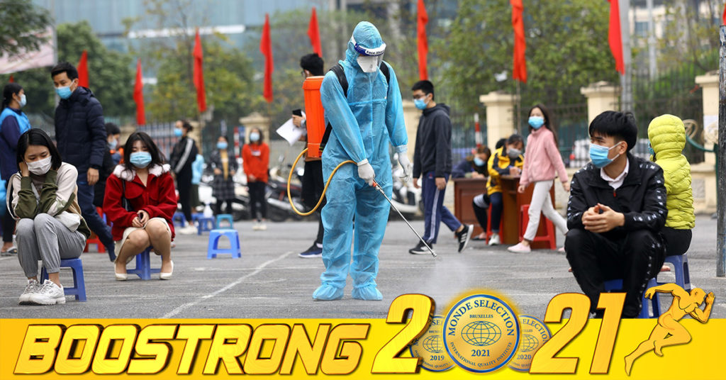 ព្រឹកនេះ ប្រទេសវៀតណាមបានកត់ត្រាករណីជំងឺកូវីដ១៩ ក្នុងសហគមន៍ថ្មីចំនួន ២,៨២១ ករណី ដែលនាំឱ្យចំនួនឆ្លងនៅក្នុងរលកចុងក្រោយនេះកើនដល់ ១១៩,៨១២ ករណី