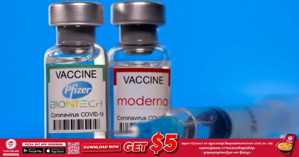 ការសិក្សាមួយបង្ហាញថា ប្រសិទ្ធភាពរបស់វ៉ាក់សាំង Pfizer និង Moderna ទល់នឹងមេរោគបំប្លែងខ្លួន Delta មានត្រឹម ៦៦% ប៉ុណ្ណោះ