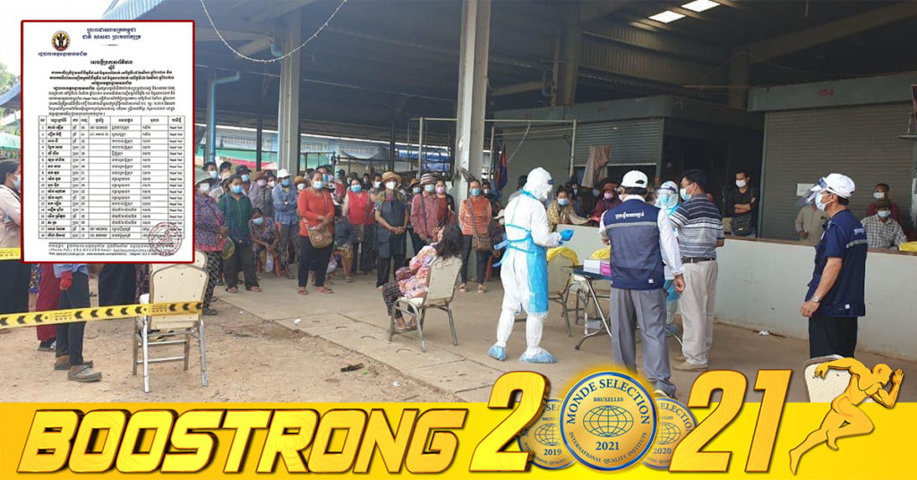 រដ្ឋបាលខេត្តបន្ទាយមានជ័យ រកឃើញអ្នកវិជ្ជមានកូវីដ-១៩ ចំនួន ១៨៥នាក់ និងជាសះស្បើយថ្មី ៣១៨នាក់បន្ថែមទៀត