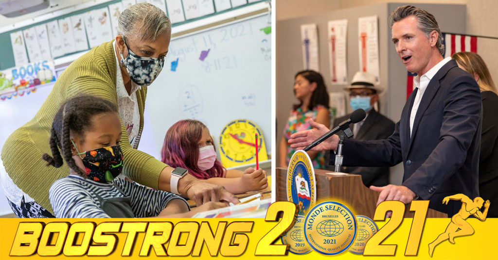 រដ្ឋកាលីហ្វ័រញ៉ានឹងក្លាយជារដ្ឋដំបូងគេនៅសហរដ្ឋអាមេរិក ដែលតម្រូវឱ្យគ្រូបង្រៀន និងបុគ្គលិកសាលារៀន ត្រូវចាក់វ៉ាក់សាំងបង្ការ ឬធ្វើតេស្តរកជំងឺកូវីដ១៩ ជារៀងរាល់សប្ដាហ៍