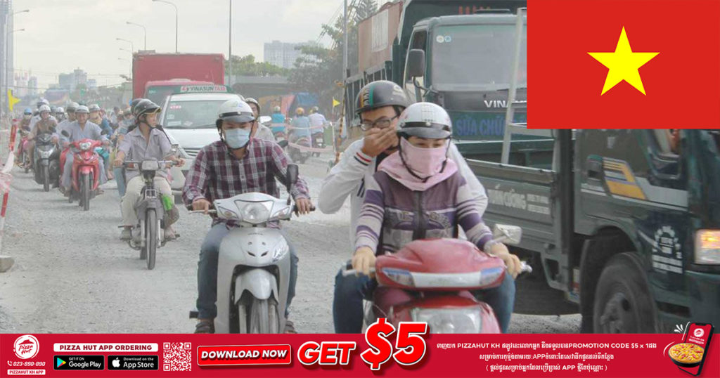 គុណភាពខ្យល់របស់ទីក្រុងហាណូយ បានឈានដល់កម្រិតមិនល្អដល់សុខភាព ទោះបីជាទីក្រុងនេះកំពុងស្ថិតក្រោមវិធានការរក្សាគម្លាតក៏ដោយ