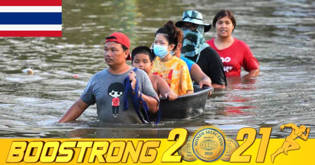 ជំនន់ទឹកភ្លៀងនៅប៉ុន្មានថ្ងៃចុងក្រោយនេះបានឆក់យកជីវិតពលរដ្ឋថៃ ៦នាក់, ២នាក់បាត់ខ្លួន និងរាប់ម៉ឺននាក់ផ្សេងទៀតកំពុងប្រឈមនឹងគ្រោះថ្នាក់