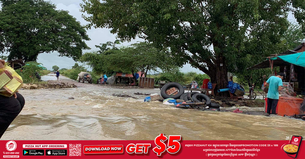 អាជ្ញាធរខេត្តបន្ទាយមានជ័យ អំពាវនាវដល់ពលរដ្ឋរស់នៅតាមបណ្តោយ អូរព្រំដែនកម្ពុជា-ថៃ និងដងស្ទឹងមង្គលបូរី ឱ្យបង្កើនការប្រយ័ត្នខណៈទឹកកំពុងហក់ឡើង