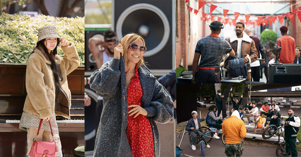 COACH ចាប់បង្ហាញនូវ “WITH FRIENDS” ជាយុទ្ធនាការសកលនារដូវស្លឹកឈើជ្រុះ ២០២១ មានតារាល្បីៗចូលរួមដូចជា Jennifer Lopez, Michael B. Jordan, Kōki, និង Jeremy Lin ថតដោយលោក Renell Medrano