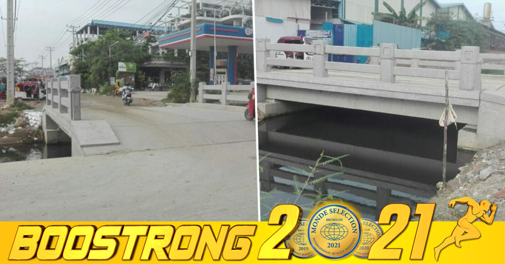 ស្ពាន៧កន្លែង នៅតាមមាត់ប្រឡាយមេប្រឡាយទួលពង្រ១ ត្រូវបានស្ថាបនារួចរាល់ ១០០ភាគរយហើយ ជាមួយនឹងការស្ដារប្រឡាយធ្វើឱ្យទឹកហូរលឿន