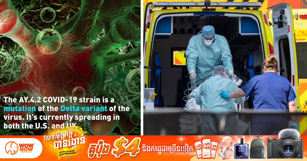ទីភ្នាក់ងារសន្តិសុខសុខភាពអង់គ្លេស កំពុង​ឃ្លាំ​មើល​ជំងឺកូវីដ១៩ បំប្លែងខ្លួនថ្មី «Delta Plus» ដោយសង្ស័យថា វាមានការចម្លងលឿនជាងការយល់ឃើញពីមុន