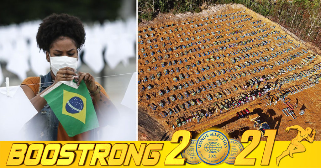 ចំនួនមរណភាពដោយសារជំងឺកូវីដ១៩ នៅប្រទេសប្រេស៊ីលបានកើនដល់ ៦០០,០០០ ករណី ខណៈវ៉ារ៉្យង់ Delta កំពុងវាយប្រហារយ៉ាងខ្លាំងនៅក្នុងទីក្រុងជាប់ឆ្នេរសមុទ្ររបស់ខ្លួន