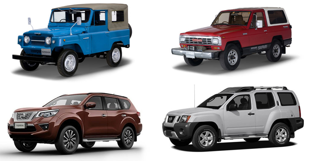 រថយន្តនីសាន់ ថេរ៉ា (Nissan TERRA) បានបង្កើតឡើងជាង 60 ឆ្នាំដែលជាកេរ្តិ៍ដំណែលនៃត្រកូល SUV របស់នីសាន់