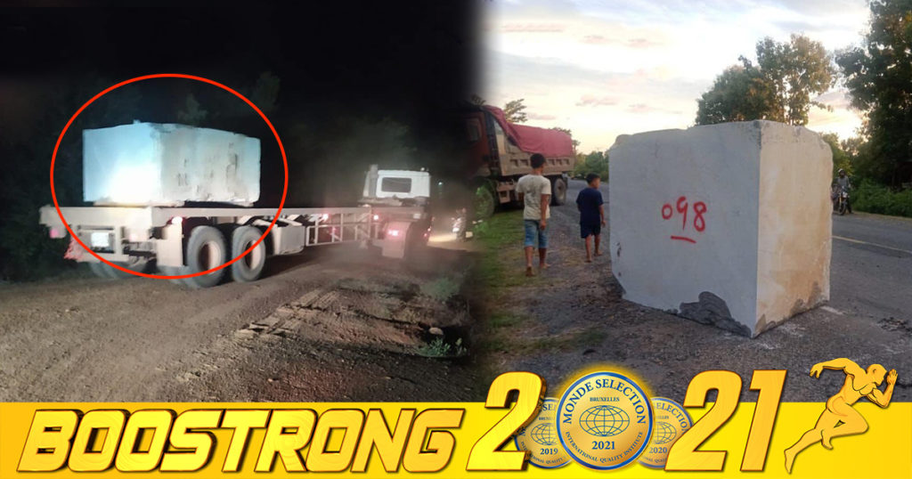 ឃាត់ខ្លួនអ្នកបើកបរម្នាក់ បើករថយន្តដឹកថ្មធ្វេសប្រហែសធ្លាក់ដុំថ្មលើផ្លូវប៉ះជាមួយផាស់អាប់ បណ្ដាលអោយប្រុស-ស្រី ២នាក់រងរបួស