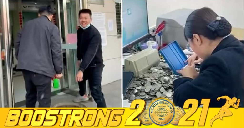 អតិថិជនម្នាក់យកកាក់ប្រាក់ចំនួន ៩,៩៩៩ ទៅដាក់នៅធនាគារ ២កន្លែង ធ្វើឲ្យបុគ្គលិកធនាគារត្រូវចំណាយពេលសរុប ៧ម៉ោងដើម្បីរាប់កាក់ទាំងនោះ