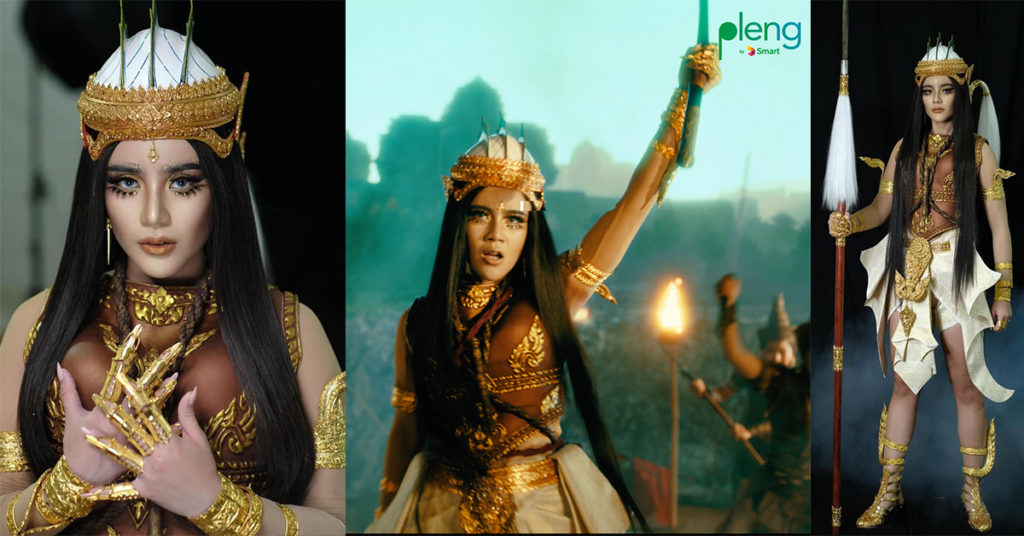 កាន់តែគាំទ្រខ្លាំង ! នៅពេលដែល ទេព បូព្រឹក្ស បង្ហាញស្នាដៃចម្រៀងលាយជាមួយសិល្ប:បុរាណខ្មែរក្នុង MV teaser វីរនារី | TOP OF THE LADY |