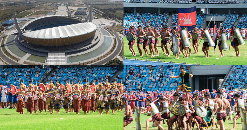 មហាកិតិ្តយសខ្លាំងណាស់ សម្រាប់ផលិតកម្មរាម ដែលបានផលិតបទចម្រៀង «អ្នកចម្បាំង» សម្រាប់ការសម្តែងផ្ទាល់ នៅក្នុងពិធីសម្ពោធពហុកីឡាដ្ឋាន មរតកតេជោ