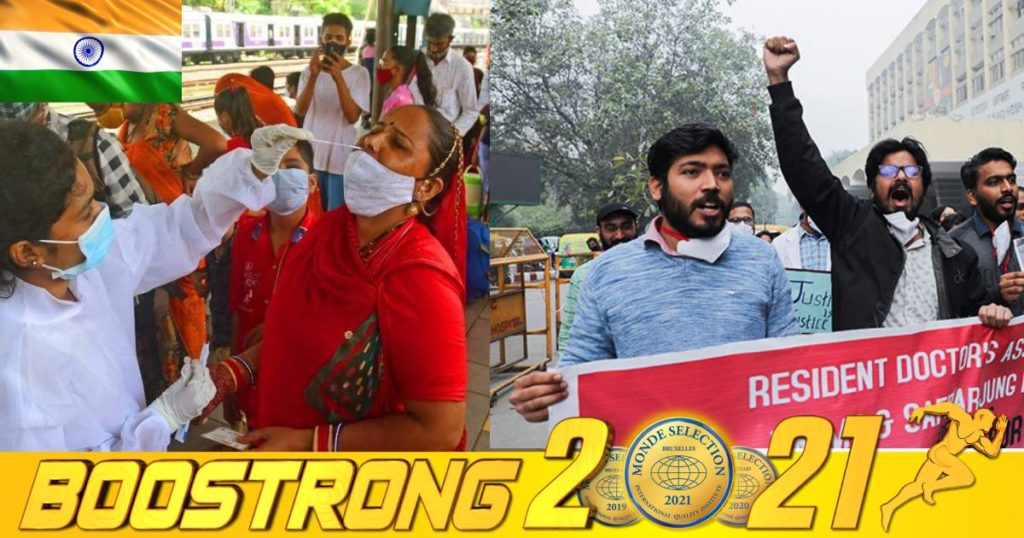 ក្រុមគ្រូពេទ្យឥណ្ឌានាំគ្នាធ្វើកូដកម្មស្របពេលវ៉ារ្យ៉ង់អូមីក្រុងអាចបង្កឲ្យមានការរាតត្បាតទ្រង់ទ្រាយធំទូទាំងប្រទេសជាលើកទី ៣