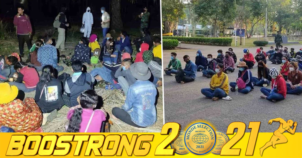 យោធាថៃ ឃាត់ខ្លួនពលករខ្មែរចំនួន៣៧នាក់ ដែលលបលួចឆ្លងដែនចូលក្នុងប្រទេសថៃ ខុសច្បាប់ នៅស្រុកអារញ្ញ ខេត្តស្រះកែវ