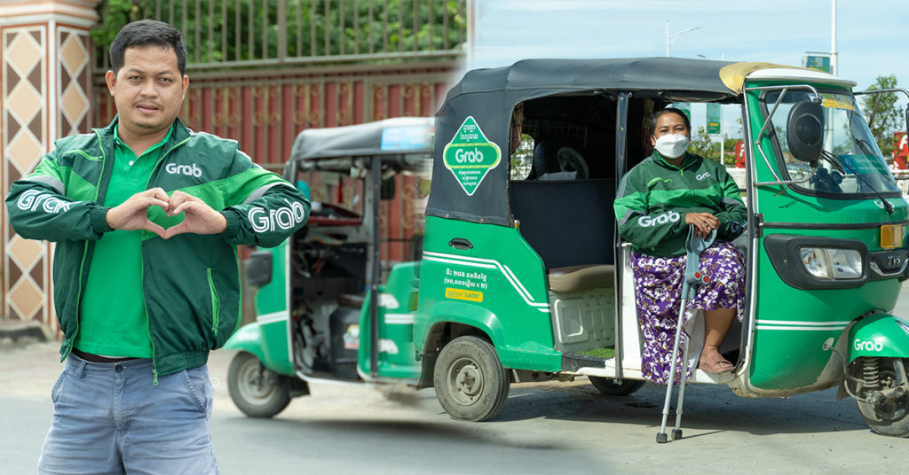 Grab អបអរទិវាជនមានពិការភាពអន្តរជាតិ តាមរយៈការផ្តល់ជូនដៃគូបើកបរ Grab កម្ពុជា ដែលមានពិការភាព នូវកញ្ចប់អត្ថប្រយោជន៍ ដែលរួមបញ្ចូលការមិនយកម្រៃជើងសារ នឹងមានឱកាសបង្កើនប្រាក់ចំណូលច្រើនជាងមុនផងដែរ