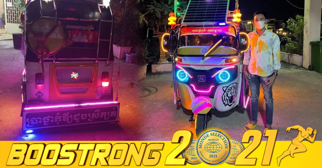 អ្នកបើកបរកង់៣ ឥណ្ឌា ដាក់ភ្លើងពណ៌ និងអក្សរមិនត្រឹមត្រូវ ត្រូវបានសមត្ថកិច្ចនគរបាលរដ្ឋបាលកាកាបទី២ អោយដកចេញ រួចធ្វើកិច្ចសន្យាបញ្ឈប់សកម្មភាព