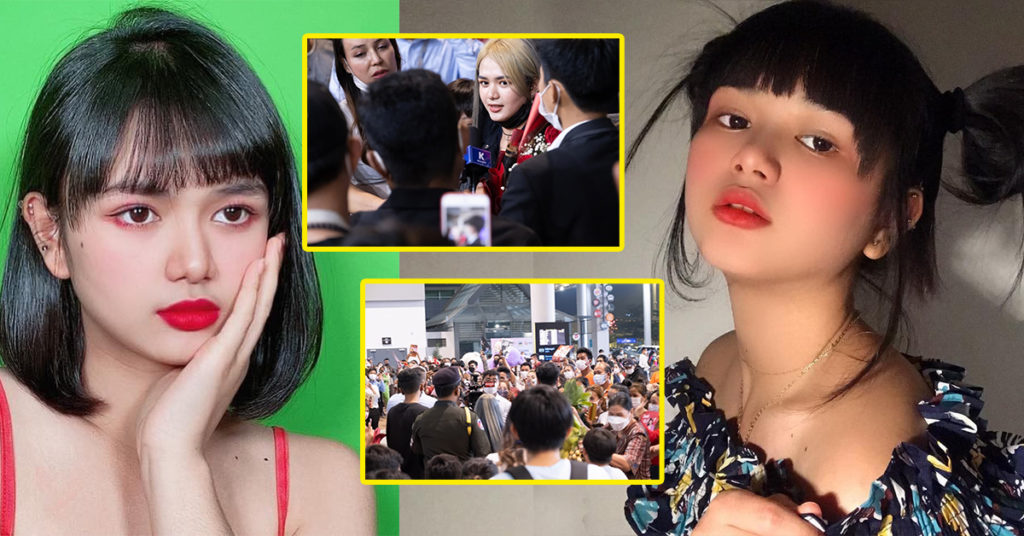 ស្រីស្អាត EE កូនកាត់ខ្មែរ-កូរ៉េ ដែលត្រៀមខ្លួនឈានជើងចូលក្នុងវិស័យ K-POP បានមកដល់កម្ពុជាយប់មិញ ផ្អើលអស់អ្នកគាំទ្រនៅព្រលានយន្តហោះ!