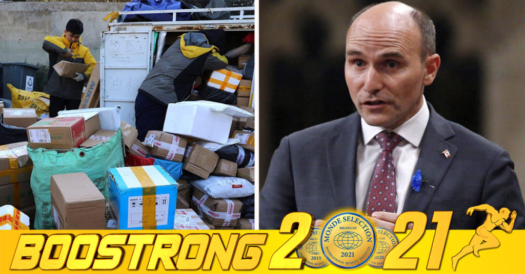 កាណាដាបានសម្ដែងការមិនពេញចិត្ត ចំពោះការអះអាងរបស់ចិនដែលថា ករណីអូមីក្រុងដំបូងរបស់ខ្លួន គឺឆ្លងពីសំបុត្រដែលផ្ញើចេញពីកាណាដា