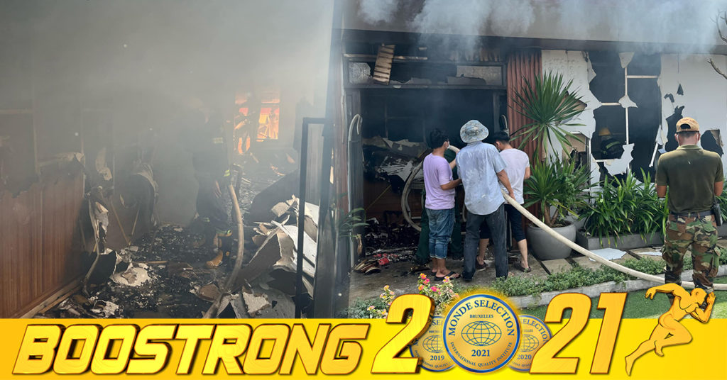 ឆ្លងចរន្តអគ្គិសនី បង្កជាអគ្គិភ័យឆាបឆេះសណ្ឋាគារ យូ អេង អស់បន្ទប់ស្ទីមសូណា និងបានបំផ្លាញសម្ភារៈអស់ទាំងស្រុង