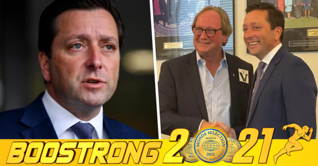 មេដឹកនាំបក្សប្រឆាំងរបស់ប្រទេសអូស្ត្រាលី ត្រូវបានប៉ូលីសធ្វើការផាកពិន័យជាចង្កោម ដោយសារក្រុមរបស់គាត់មិនបានពាក់ម៉ាស់តាមការណែនាំ