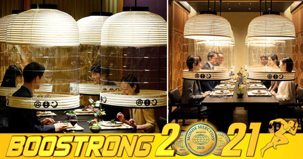 ម៉្យាងដែរ! សណ្ឋាគារផ្កាយ ៥ មួយកន្លែងនៅក្នុងប្រទេសជប៉ុន បានរៀបចំឱ្យភ្ញៀវទទួលទានអាហារក្នុងគោម ដើម្បីទប់ស្កាត់ការរីករាលដាលនៃជំងឺកូវីដ១៩