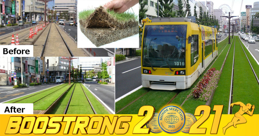 អស្ចារ្យមែន! ជប៉ុនអាចដាំស្មៅលើខឿនបេតុងបាន ដោយកែច្នៃចេញផេះភ្នំភ្លើងមួយប្រភេទ មានប្រសិទ្ធភាពខ្ពស់ ហើយមានសោភ័ណភាពស្អាតទៀត