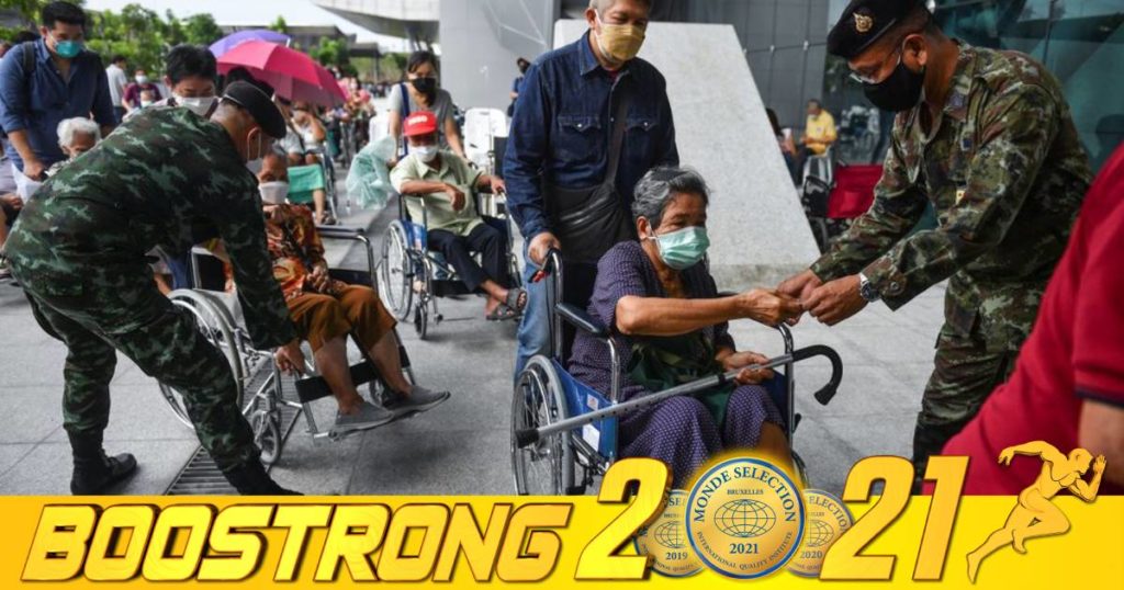 ថៃអំពាវនាវឲ្យពលរដ្ឋវ័យចំណាស់ប្រញាប់ទៅចាក់វ៉ាក់សាំងឲ្យបានមុនបុណ្យសង្ក្រាន្តថៃព្រោះអំឡុងពេលនោះនឹងមានការរាតត្បាតកូវីដ-១៩យ៉ាងខ្លាំង