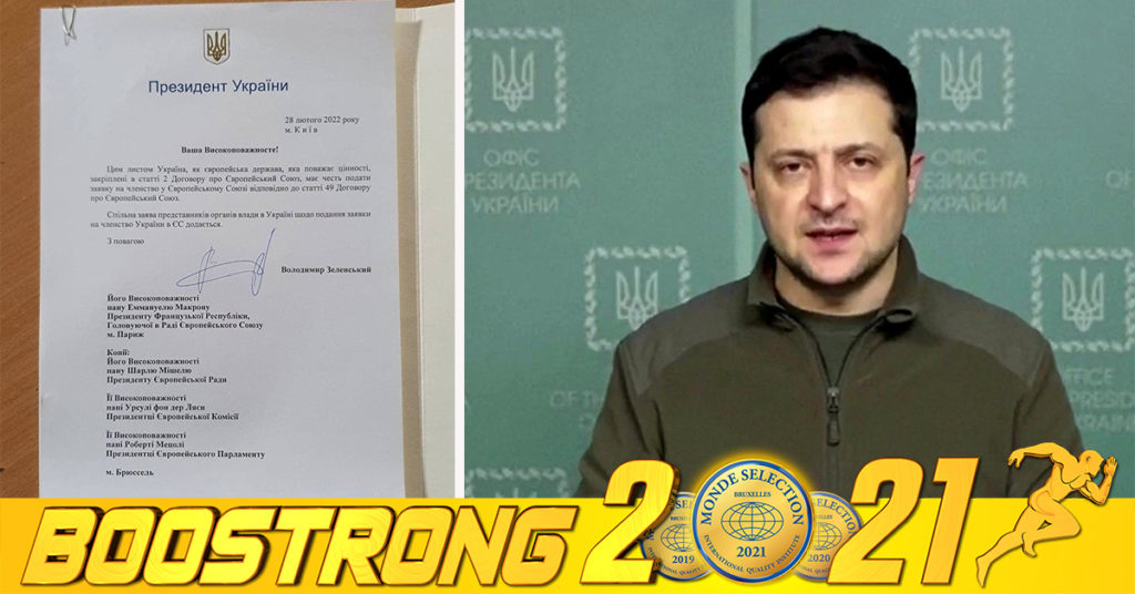 ប្រធានាធិបតីអ៊ុយក្រែនលោក Volodymyr Zelenskyy បានចុះហត្ថលេខាលើពាក្យសុំឲ្យអ៊ុយក្រែន ចូលជាសមាជិកសហភាពអឺរ៉ុប
