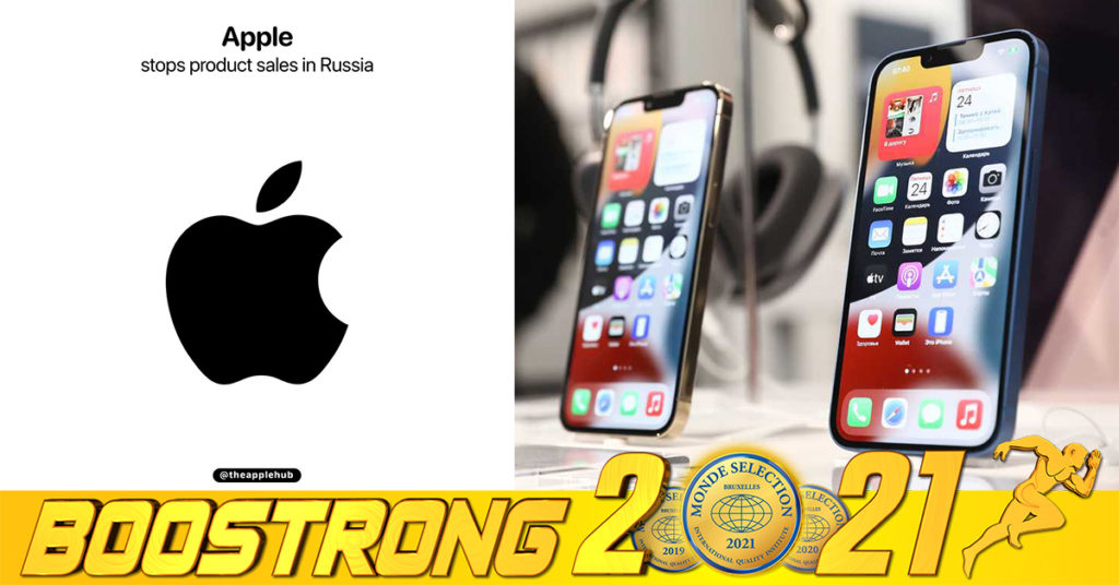 ក្រុមហ៊ុន Apple បញ្ឈប់ការលក់ផលិតផលទាំងអស់នៅក្នុងប្រទេសរុស្ស៊ី