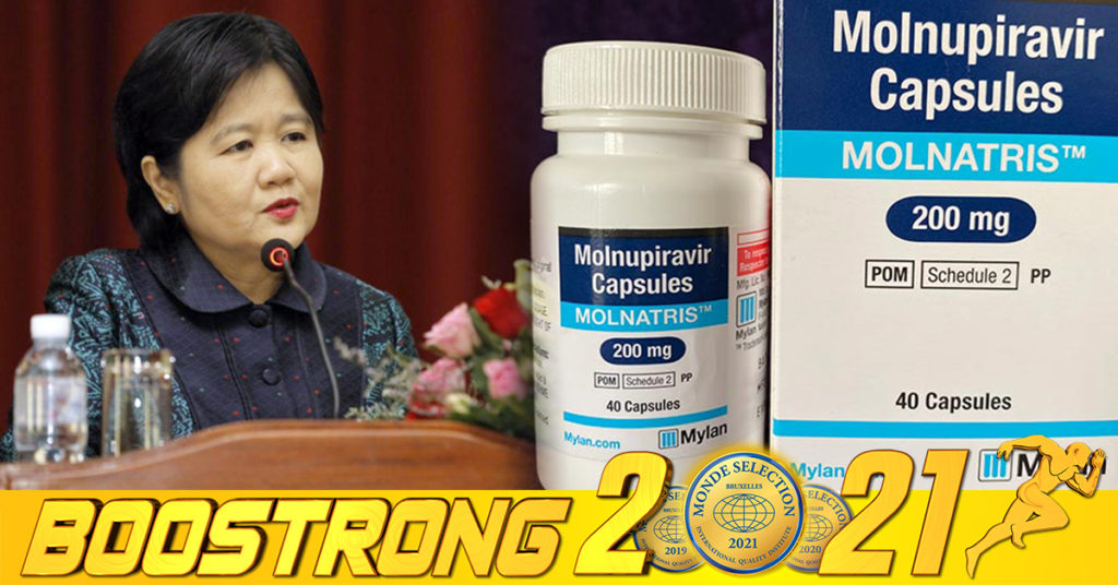 លោកស្រី ឱ វណ្ណឌីន បានឱ្យដឹងថា រដ្ឋាភិបាលកម្ពុជា សម្រេចអនុញ្ញាត អោយរោងចក្រកម្ពុជាផលិតថ្នាំ Molnupiravir សម្រាប់ព្យាបាលជំងឺកូវីដ-១៩