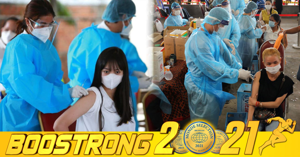 យុទ្ធនាការចាក់វ៉ាក់សាំងដូសជំរុញ កំពុងបង្កើនល្បឿន ដោយសម្រេចបានប្រមាណ ៨លាន៧សែននាក់ហើយ